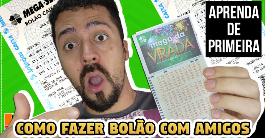 COMO FAZER UM BOLÃO DA MEGA SENA ENTRE AMIGOS ( Aprenda )