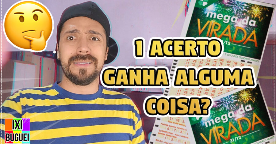 ACERTAR 1 PONTO NA MEGA SENA DA VIRADA GANHA ALGUMA COISA ?