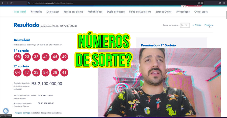🍀 DUPLA SENA REPETINDO NÚMEROS 02 04 08 ou 49 em concursos diferentes ?