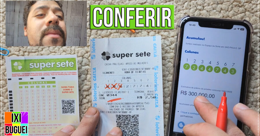 🍀 COMO CONFERIR JOGO SIMPLES DA LOTERIA SUPER 7