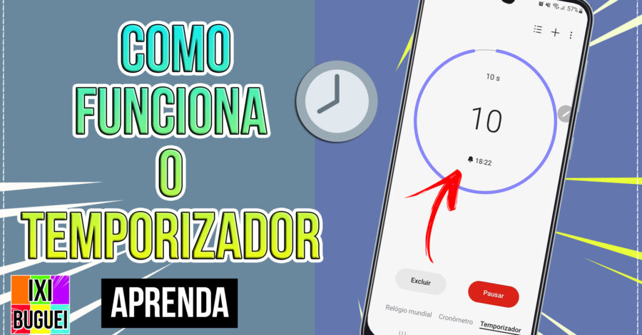 ⏳ COMO FUNCIONA O TEMPORIZADOR DO ANDROID ( app relógio ) APRENDA