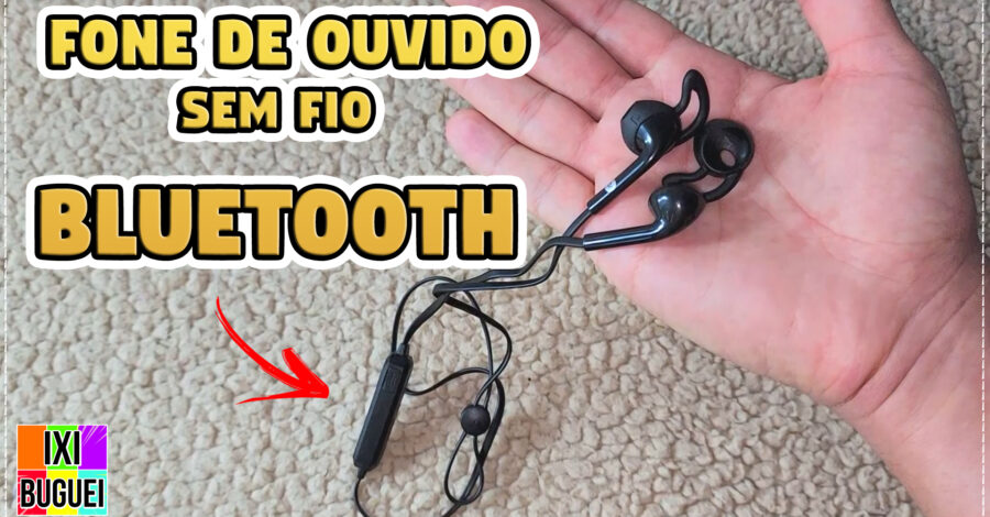 CONHECENDO UM POUCO DO FONE DE OUVIDO SEM FIO BLUETOOTH BRIGHT