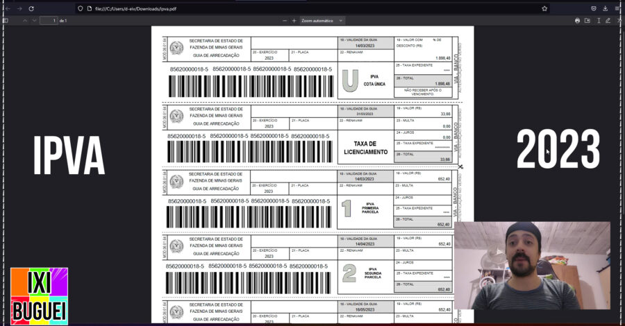 COMO CONSULTAR VALORES DO IPVA 2023 E EMITIR GUIA DE PAGAMENTO E TAXA LICENCIAMENTO – DETRAN MG