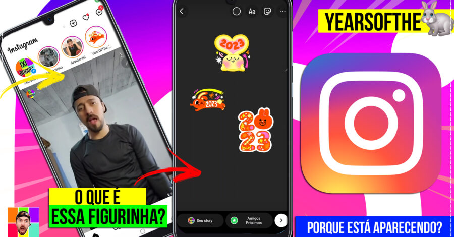 🐇 INSTAGRAM: YEARS OF THE RABBIT O QUE É, COMO COLOCAR FIGURINHA NO STORIE DESTAQUE – PÁGINA INICIAL