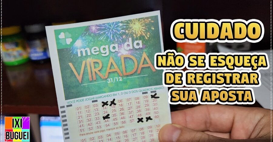 🍀CUIDADO PARA NÃO MARCAR OS NÚMEROS CERTOS DA MEGA SENA DA VIRADA E NÃO REGISTRAR A APOSTA