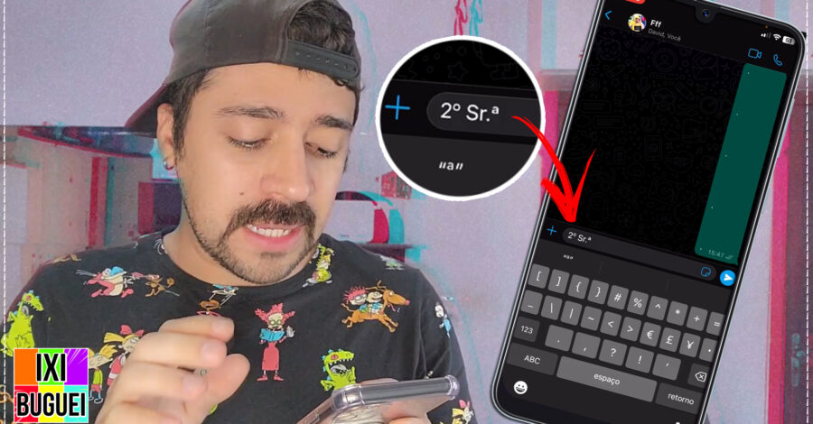 📱 COMO COLOCAR SÍMBOLO DE GRAU º E A PEQUENO ª NO IPHONE