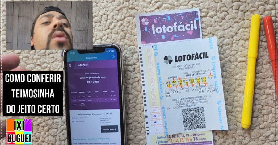 🍀 COMO CONFERIR UMA TEIMOSINHA DO JEITO CERTO ( Jogo da Loteria Federal )