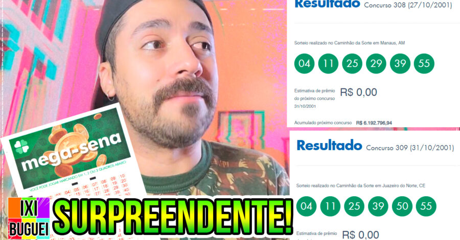 🍀 MEGA SENA : SEQUÊNCIA DA SORTE QUE SE REPETIU 2 VEZES CONSECUTIVAS A QUINA