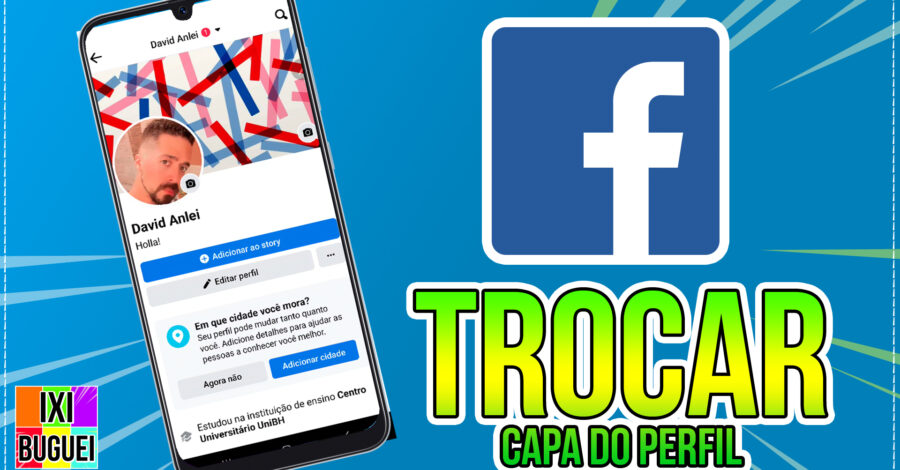 COMO TROCAR A CAPA DO PERFIL FACEBOOK