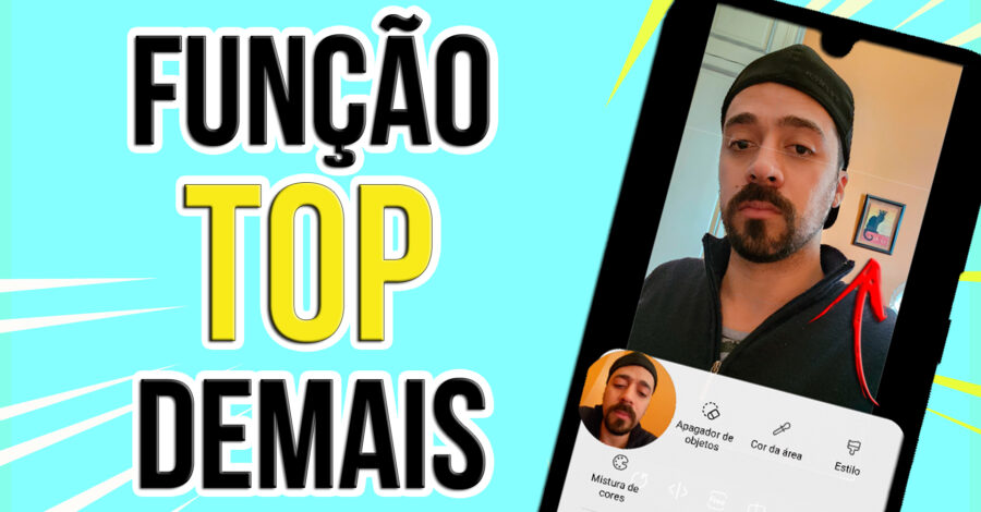 😱 E ESSA FUNÇÃO DO ANDROID QUE APAGA ITEM, OBJETOS DA FOTO