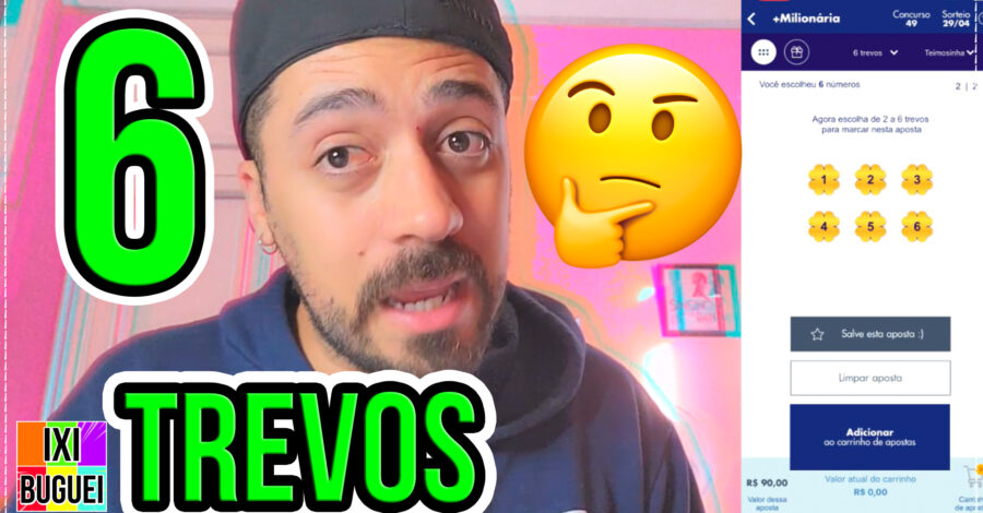 🍀 E AI? MARCO OS 6 TREVOS DA + MILIONÁRIA ? 🤔