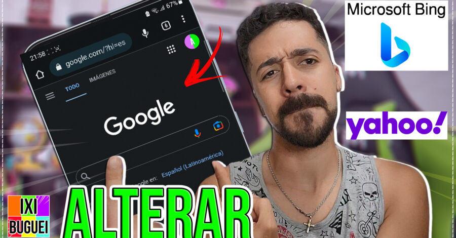 COMO MUDAR O MECANISMO DE BUSCA GOOGLE PARA OUTRO NO NAVEGADOR GOOGLE CHROME DO CELULAR