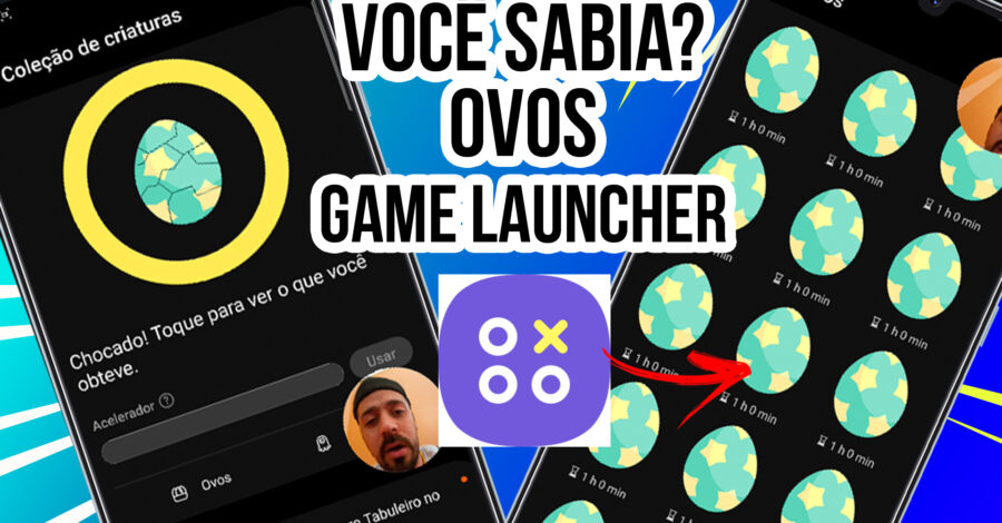 🥚 VOCÊ SABIA DESSES OVOS COM SURPRESAS NA GAME LAUNCHER DO ANDROID ? ( COLEÇÃO DE CRIATURAS )