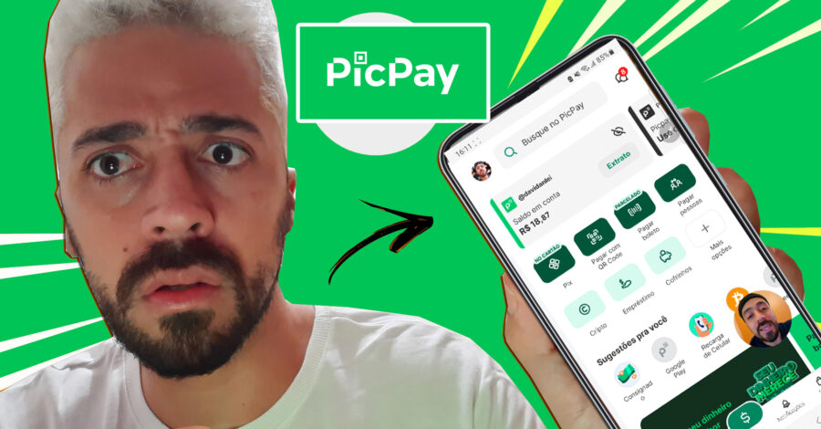 UMA TOUR PELO APP DO BANCO PICPAY, conhecendo um pouco a plataforma