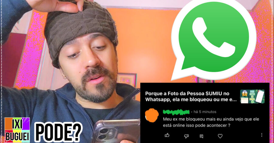 WHATSAPP: A PESSOA PODE APARECER ONLINE MESMO DEPOIS DE ME BLOQUEAR?