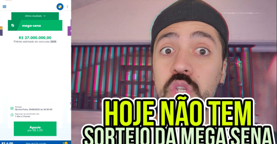 🍀 MEGA SENA DE FÉRIAS 😱 HOJE, QUARTA-FEIRA, NÃO TEM SORTEIO COMO NORMALMENTE