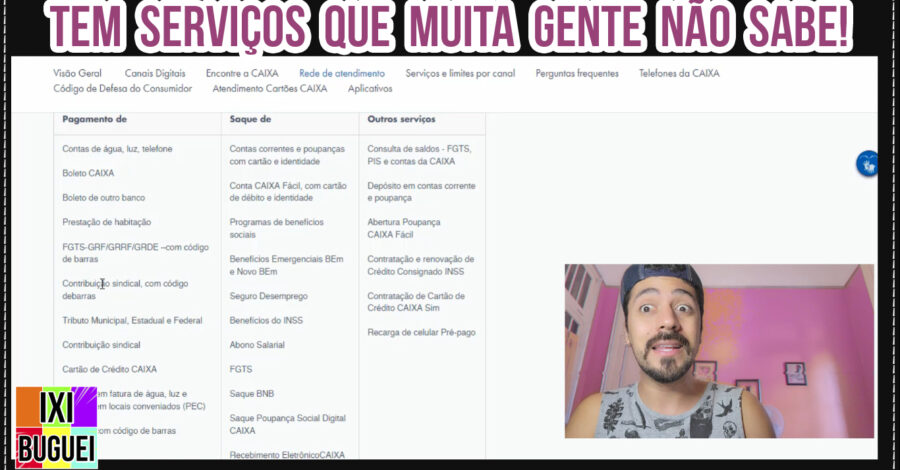 O QUE PODE PAGAR OU SACAR NA CASA LOTÉRICA ( DETALHADO )