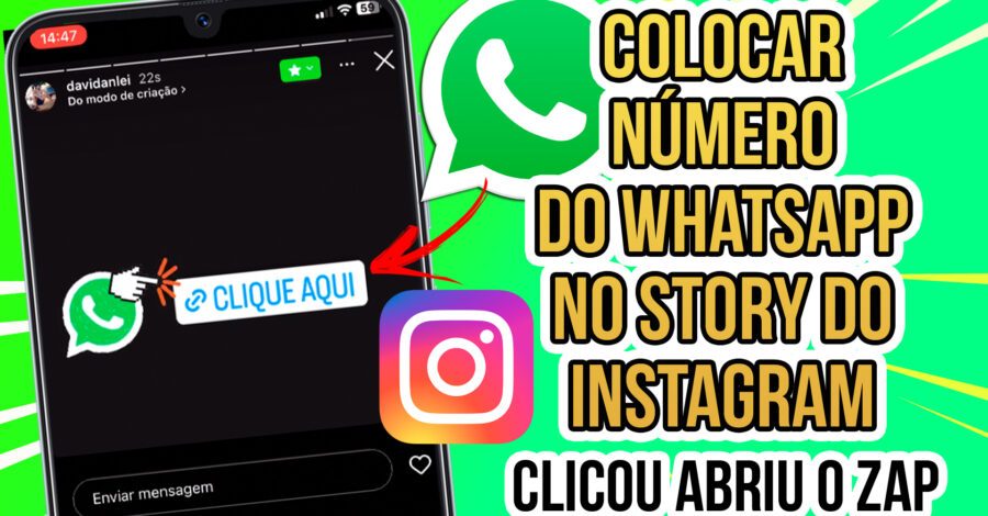 COMO COLOCAR UM LINK CLICÁVEL COM MEU NÚMERO DO WHATSAPP NO STORY DO INSTAGRAM DO JEITO CERTO