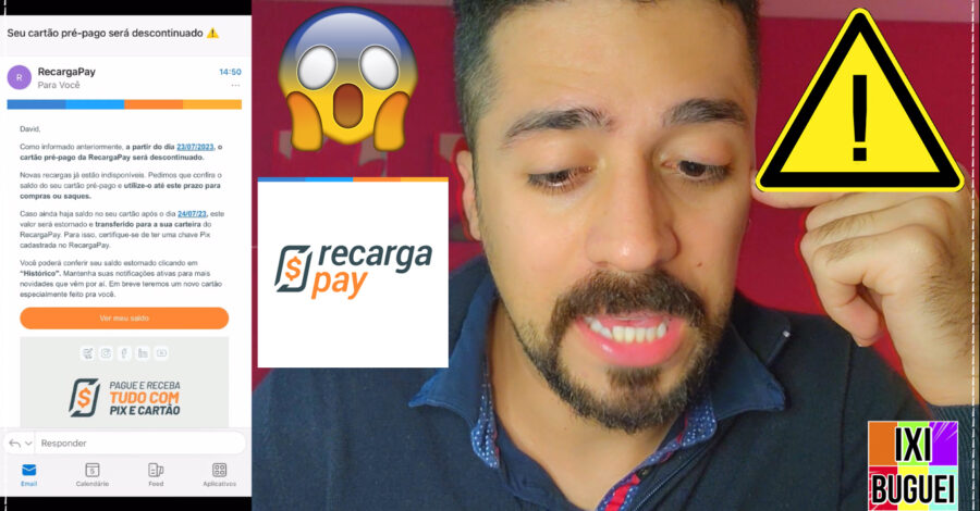 😱 O CARTÃO PRÉ-PAGO DO RECARGAPAY SERÁ DESCONTINUADO ⚠️
