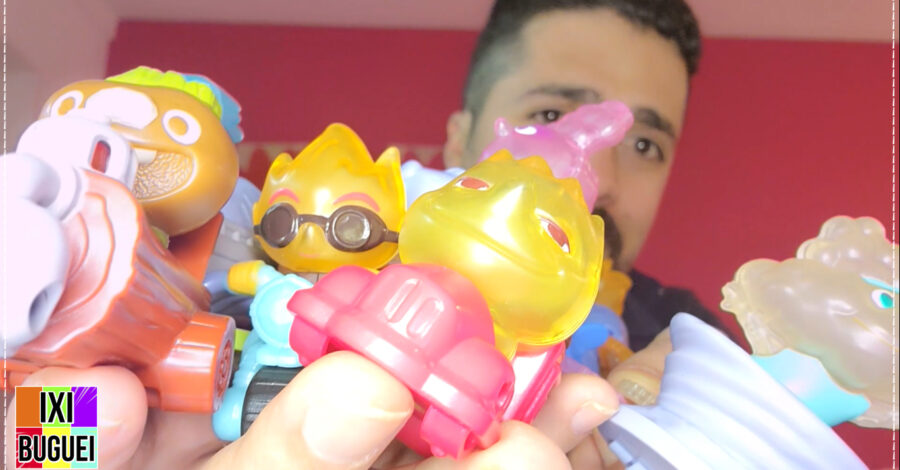 🔥 CONSEGUI JUNTAR A COLEÇÃO COMPLETA DOS BRINQUEDOS DO MC DONALDS ( ELEMENTOS ) 2023