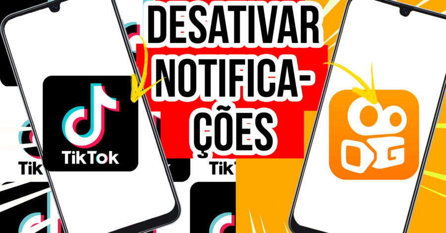 KWAI E TIKTOK : COMO DESATIVAR NOTIFICAÇÕES ESPECÍFICAS DOS DOIS APPS