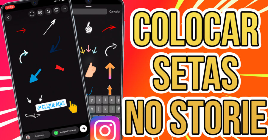➡️ COMO COLOCAR SETAS NO STORIE DO INSTAGRAM ( SETINHAS QUE SE MEXEM )