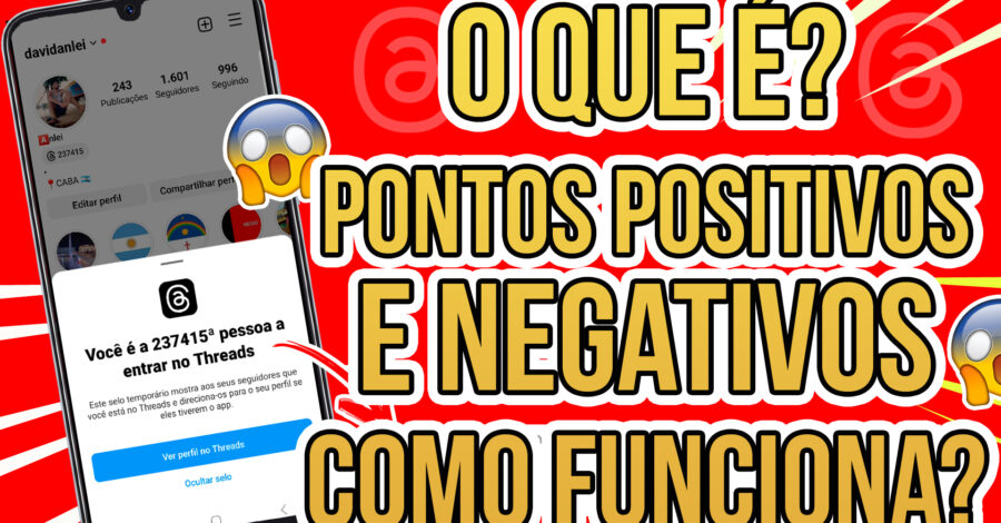 @ THREADS: O QUE É, PONTOS POSITIVOS E NEGATIVOS E COMO FUNCIONA