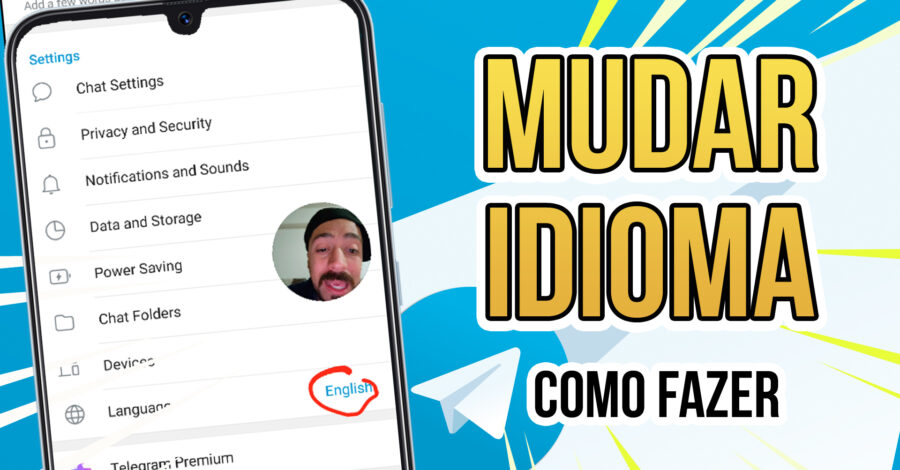 🔵 COMO MUDAR O IDIOMA DO TELEGRAM ( APP )