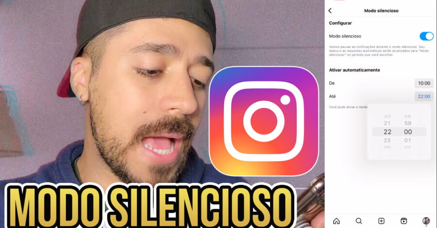 COMO ATIVAR O MODO SILENCIOSO DO INSTAGRAM ?