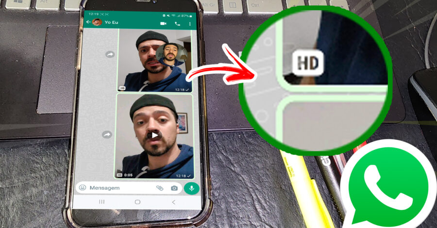 NOVIDADE WHATSAPP : COMO ENVIAR FOTO OU VÍDEO EM HD ( alta qualidade )