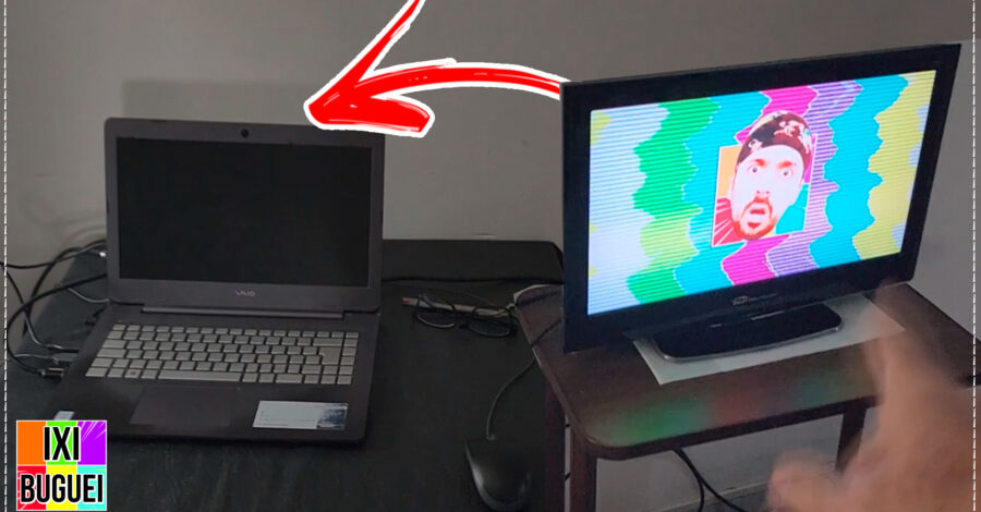 COMO DESATIVAR IMAGEM DO NOTEBOOK QUE FOI CONECTADO EM UMA TV PELO CABO HDMI