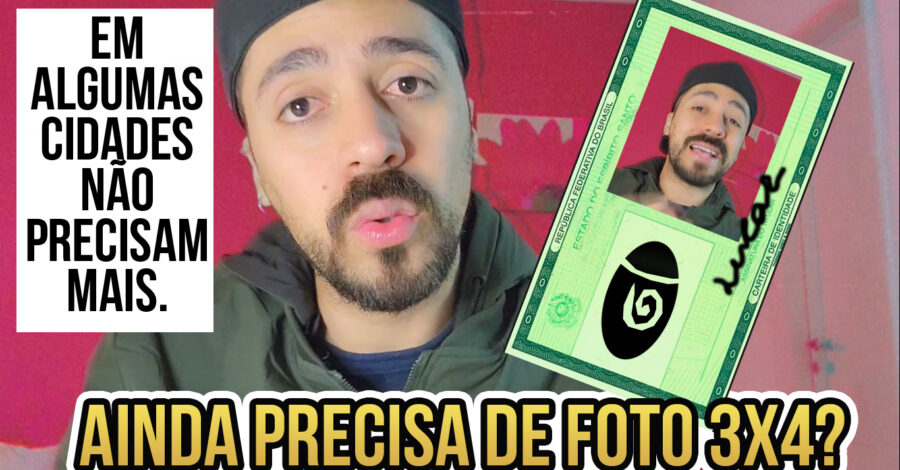 INFORMAÇÃO: FUI TIRAR CARTEIRA DE IDENTIDADE E DISSERAM QUE NÃO PRECISA MAIS LEVAR FOTO 3X4