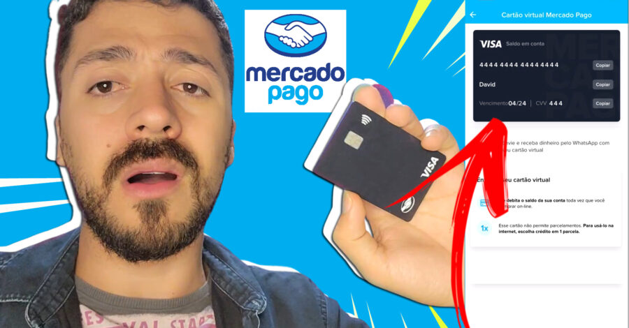 ONDE VER NÚMERO DO CARTÃO, DATA DE VALIDADE E CÓDIGO DE SEGURANÇA CVV DO CARTÃO MERCADO PAGO