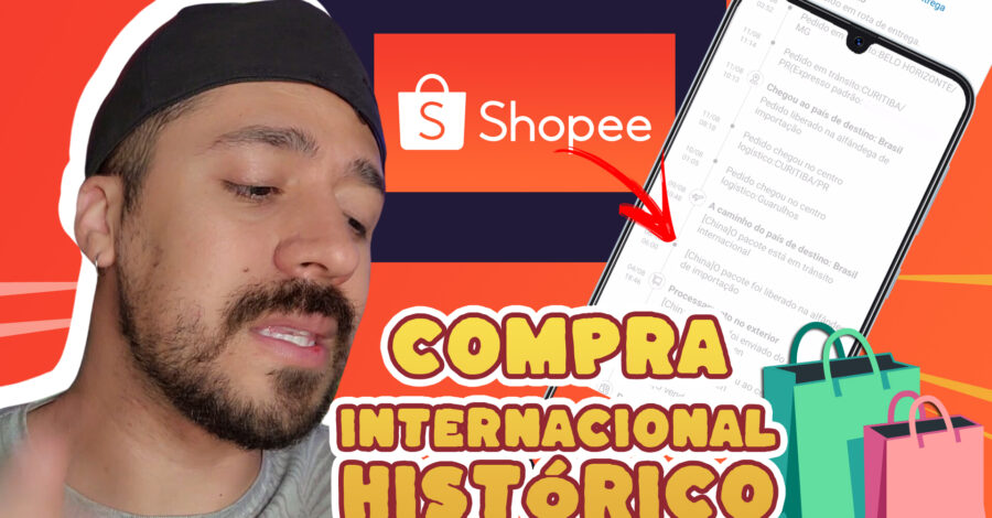 EM QUANTO TEMPO RECEBI NA MINHA CASA UMA COMPRA INTERNACIONAL FEITA PELO APP SHOPEE