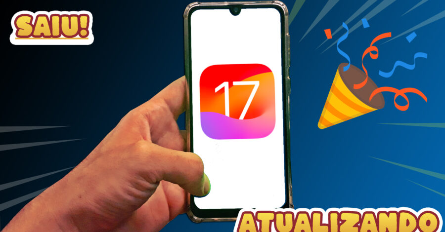 🥳 SAIU! COMO ATUALIZEI IPHONE COM IOS 17