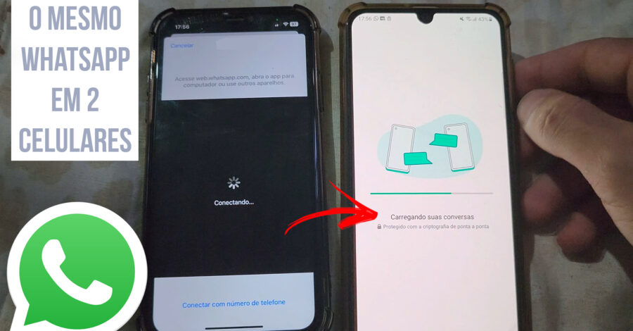 Como Conectar o mesmo Whatsapp em outro telefone sem número de telefone e sem código de 6 dígitos