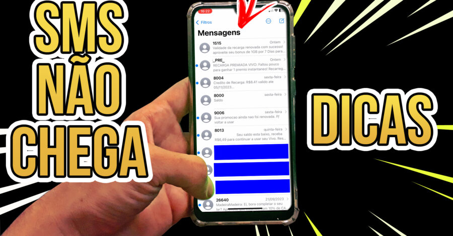SMS NÃO CHEGA NO CELULAR ( DICAS ) MENSAGEM DE TEXTO