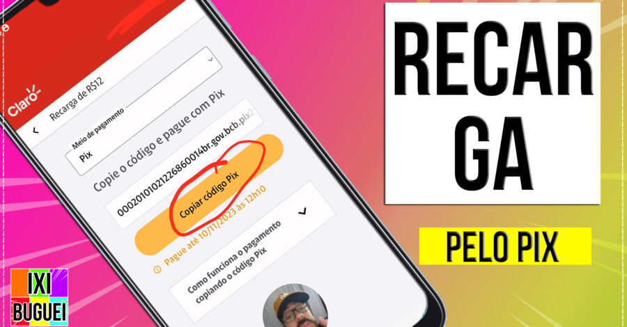 COMO RECARREGAR CELULAR CLARO PELO PIX ( app )