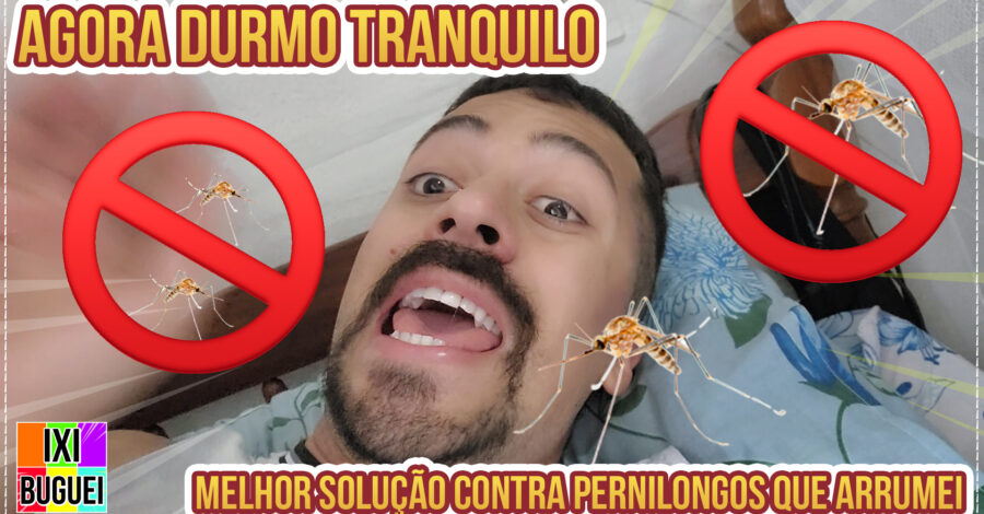 🥳 MELHOR SOLUÇÃO CONTRA PERNILONGOS QUE ARRUMEI E AGORA CONSIGO DORMIR TRANQUILO