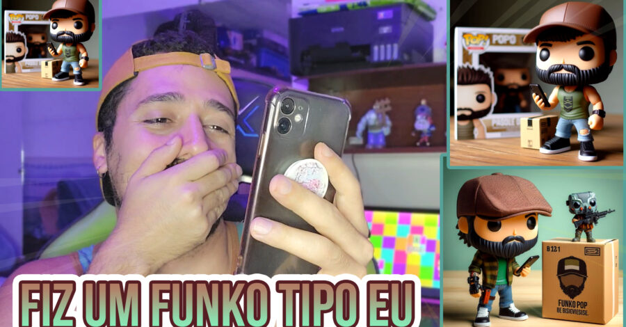 COMO CRIA BONECO FUNKO POP PARECIDO COMIGO ( VIRTUAL IA ) NOVA TREND