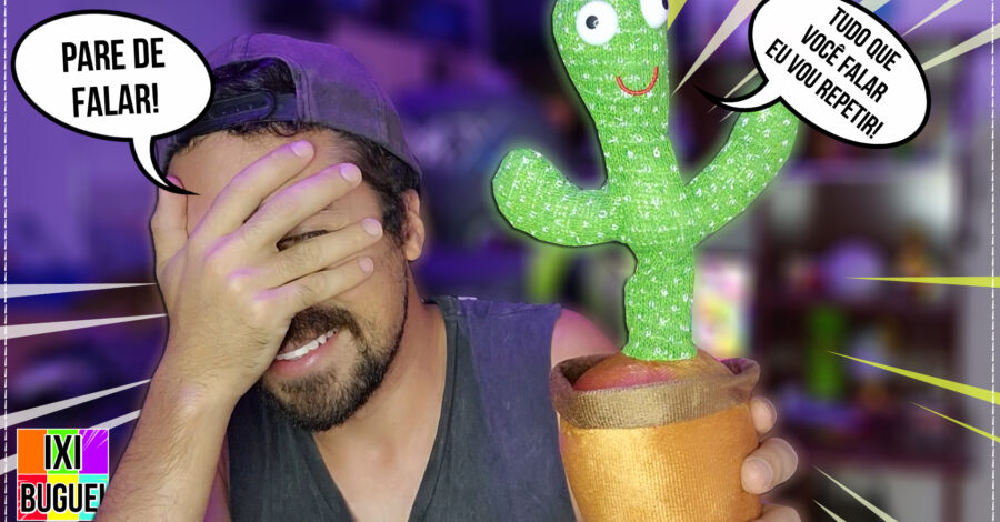 🌵 CACTO QUE REPETE O QUE EU FALO, DANÇA E É MUSICAL