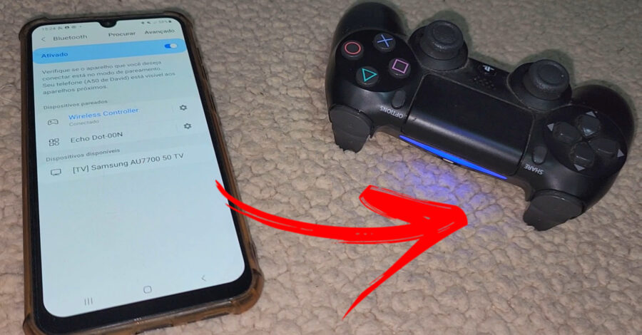 🎮 COMO PAREAR MANETE DE PS4 NO CELULAR ANDROID