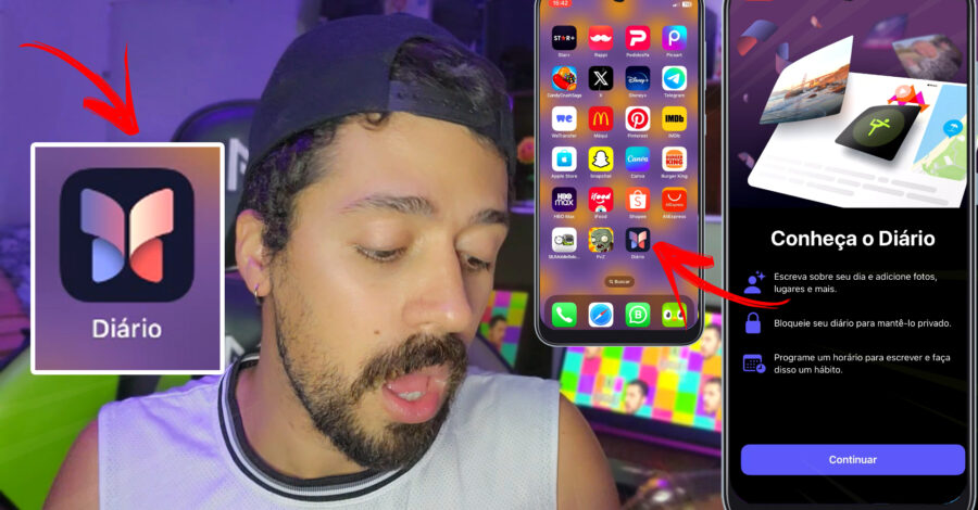 DIÁRIO : NOVA FUNÇÃO NO IPHONE, APRENDA COMO FUNCIONA