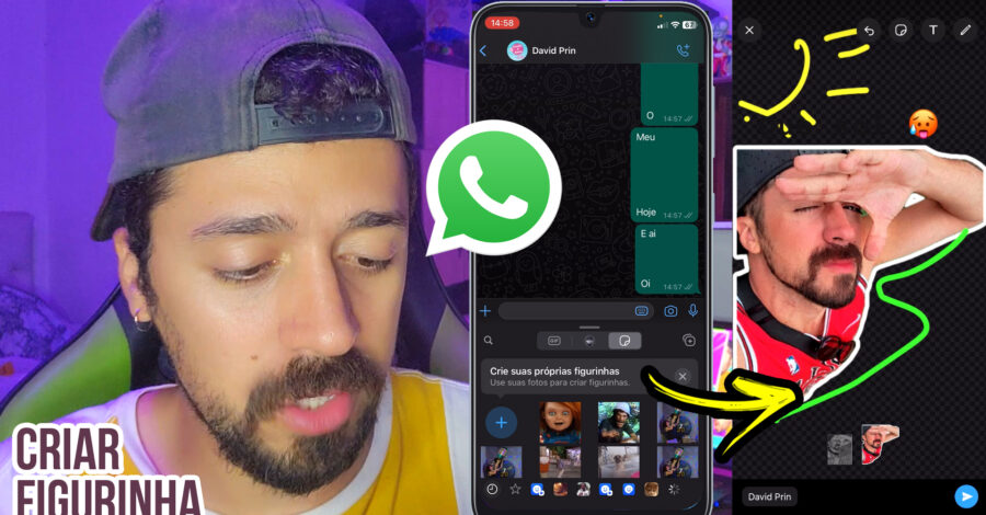 🔥 AGORA TEM COMO CRIAR FIGURINHA PELO WHATSAPP – APRENDA, VEJA COMO