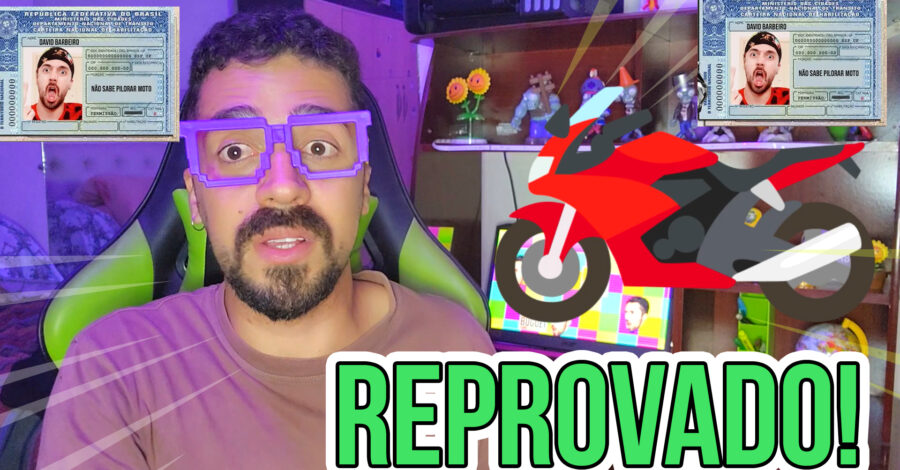 5 MOTIVOS QUE TALVEZ AJUDARAM NA MINHA REPROVAÇÃO DA CARTEIRA DE MOTO habilitação A