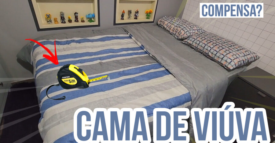 COMO É UMA CAMA DE VIÚVA ? É BOA? COMPENSA? TAMANHO