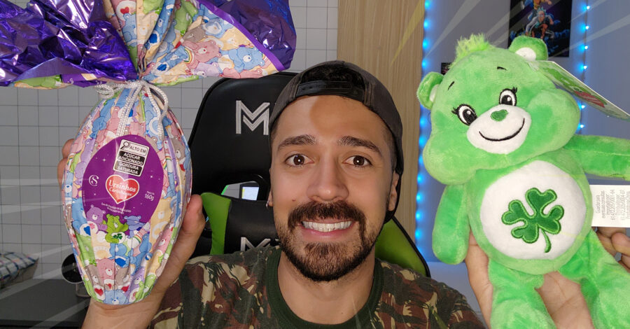 🍀 GANHEIII O OVO DE PÁSCOA DOS URSINHOS CARINHOSOS ( URSINHO VERDE DA SORTE )