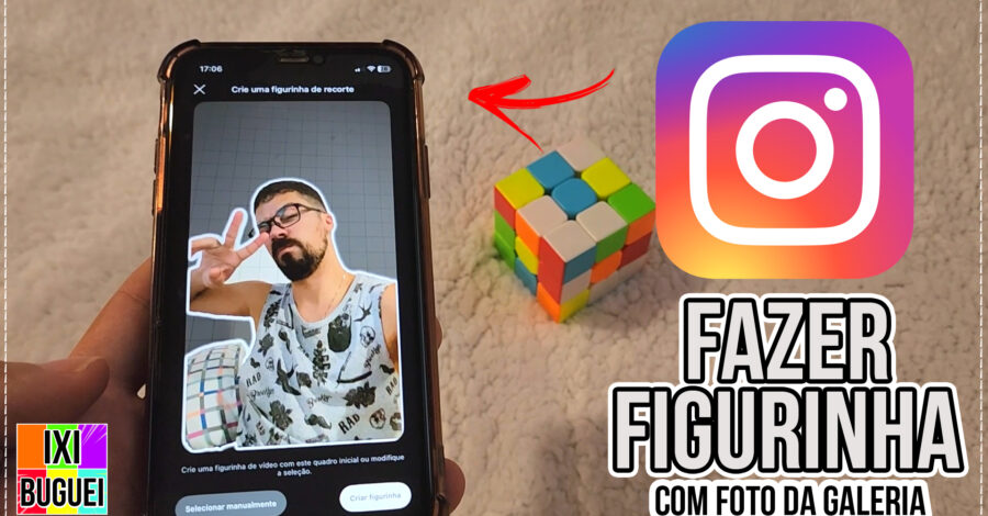 INSTAGRAM: COMO CRIAR FIGURINHAS PARA STORIES COM FOTOS O VÍDEOS DA GALERIA ( FUNÇÃO RECORTES )