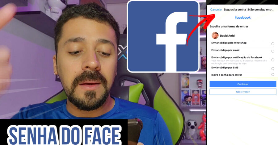 COMO CRIAR NOVA SENHA DO FACEBOOK NO APP APÓS ESQUECER SENHA ( ALTERAR SENHA COM APP LOGADO )v