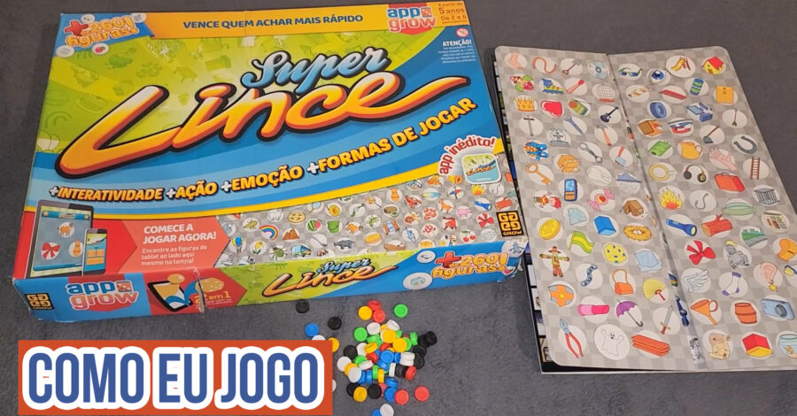 COMO EU JOGO O JOGO DE TABULEIRO SUPER LINCE